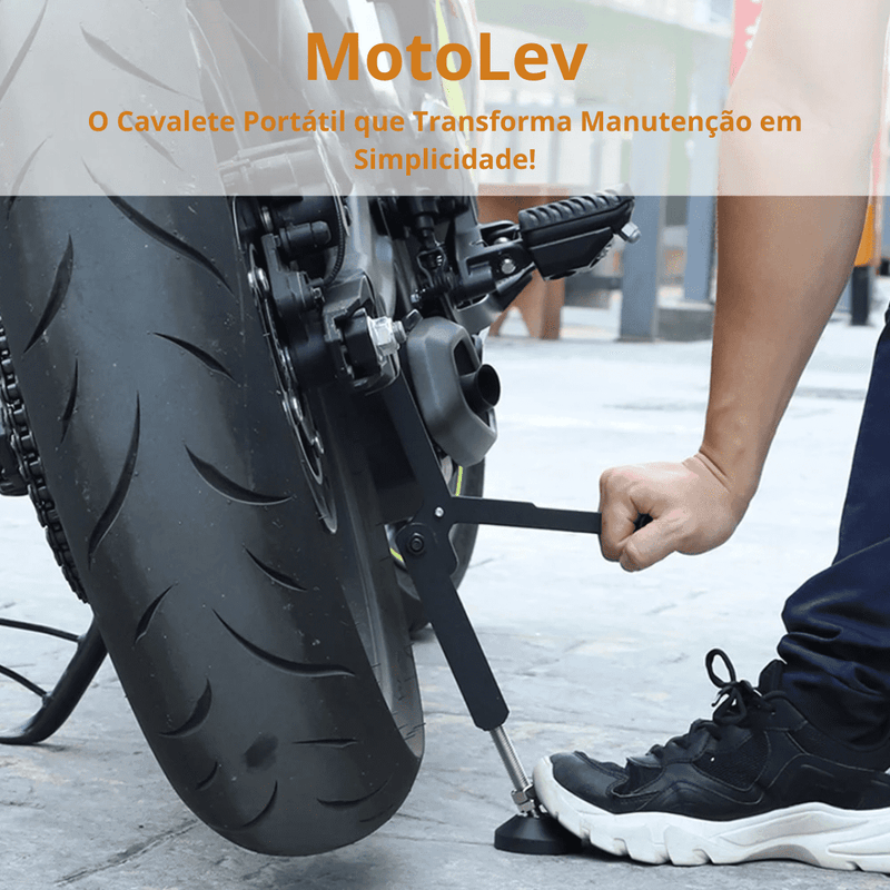 MotoLev: O Cavalete Portátil que Transforma Manutenção em Simplicidade! - ecommercedagente