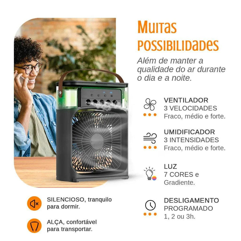 Mini Climatizador Umidificador Inteli ™ - ecommercedagente