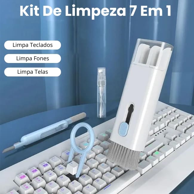 Kit Para Limpeza De Teclado, Computador e NoteBook - ecommercedagente